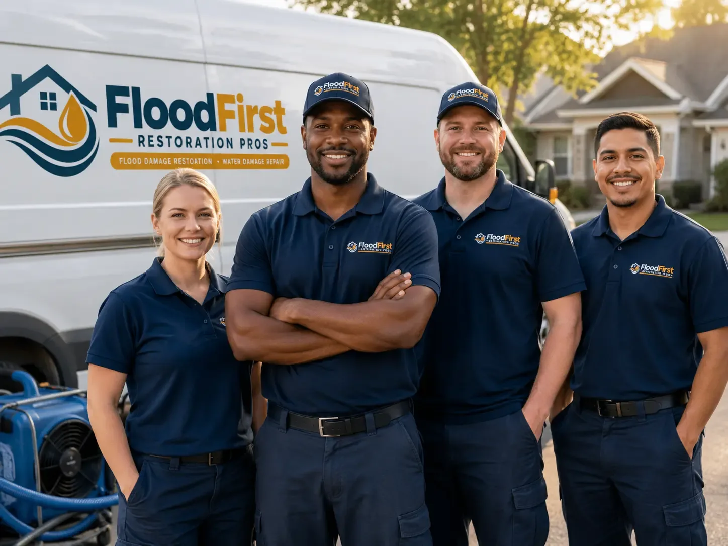 Flood Damage Restoration company in Fort Polk, LA